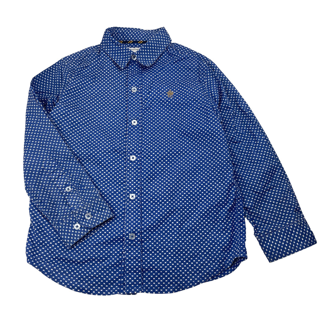 Boys French Connection, lightweight cotton long sleeve shirt, FUC, size 4-5,  