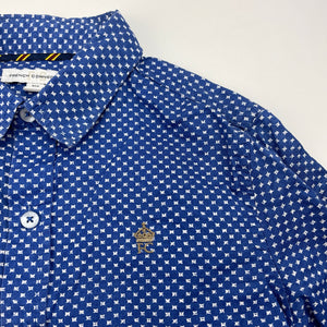 Boys French Connection, lightweight cotton long sleeve shirt, FUC, size 4-5,  