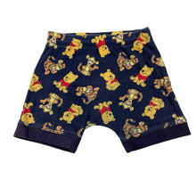 Load image into Gallery viewer, Unisex Disney, Winnie the Pooh cotton pyjama shorts, wash fade, FUC, size 2,  