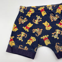 Load image into Gallery viewer, Unisex Disney, Winnie the Pooh cotton pyjama shorts, wash fade, FUC, size 2,  