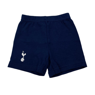 Boys TOTTENHAM HOTSPUR, navy cotton shorts, elasticated, EUC, size 00,  