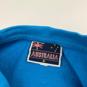 Boys AUSTRALIA, Paw Patrol cotton tee / top, GUC, size 4,  