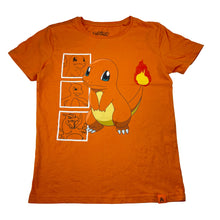 Load image into Gallery viewer, Boys Nintendo, POKEMON Charmander cotton tee / top, EUC, size 8,  