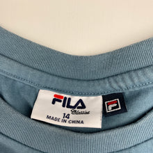 Load image into Gallery viewer, Boys FILA, blue tee / top, GUC, size 14,  