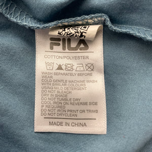 Boys FILA, blue tee / top, GUC, size 14,  