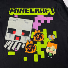 Load image into Gallery viewer, Boys Mojang, Minecraft cotton long sleeve pyjama top, FUC, size 12,  
