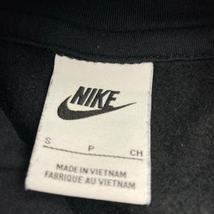 Unisex Nike, black fleece lined hoodie sweater, EUC, size 8-9,  