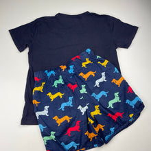 Load image into Gallery viewer, Boys Peter Alexander, cotton pyjama top &amp; shorts, wash fade, FUC, size 8,  