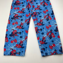 Load image into Gallery viewer, Boys Marvel, Spiderman flannel cotton pyjama pants, wash fade &amp; pilling, FUC, size 5,  