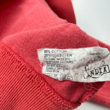 Load image into Gallery viewer, Girls pink &amp; blue, velour zip hoodie sweater, FUC, size 5-6,  