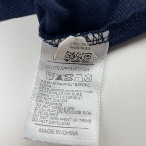 Unisex FILA, Classics navy tee / top, GUC, size 14,  