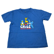 Load image into Gallery viewer, Boys Limited Edition, blue tee / top, animals, GUC, size 4,  