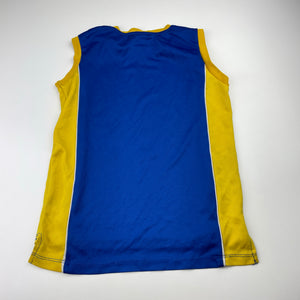 Boys NRL Supporter, Parramatta Eels tank top, FUC, size 7,  