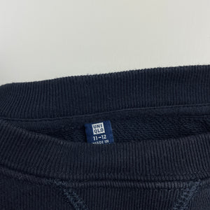 Boys Uniqlo, navy sweater / jumper, FUC, size 11-12,  
