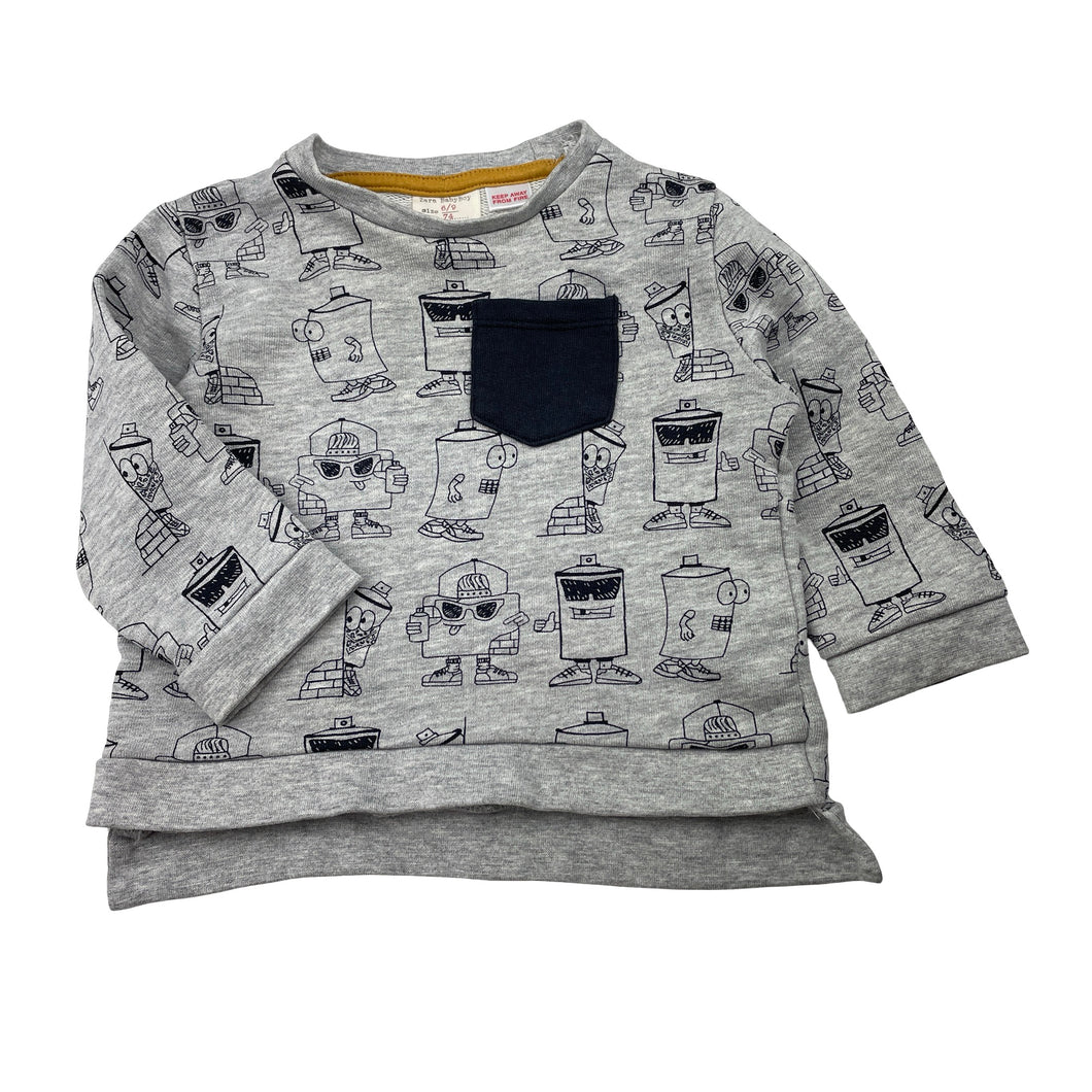 Boys Zara, lightweight sweater / long sleeve top, GUC, size 0,  