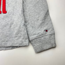 Load image into Gallery viewer, Boys Tommy Hilfiger, cotton long sleeve tee / top, discolouration on cuffs, FUC, size 8-10,  