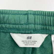 Load image into Gallery viewer, Boys H&amp;M, fleece lined track pants, elasticated, Inside leg: 39cm, GUC, size 5,  