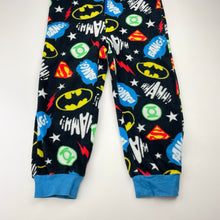 Load image into Gallery viewer, Boys DC Comics, Justice League fleece all-in-one pyjamas, FUC, size 4,  