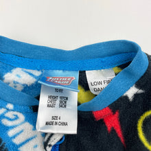 Load image into Gallery viewer, Boys DC Comics, Justice League fleece all-in-one pyjamas, FUC, size 4,  