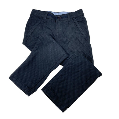 Boys United Colors of Benetton, stretch cotton pants, adjustable, Inside leg: 40cm, EUC, size 4-5,  