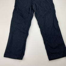 Load image into Gallery viewer, Boys United Colors of Benetton, stretch cotton pants, adjustable, Inside leg: 40cm, EUC, size 4-5,  