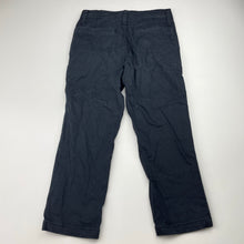 Load image into Gallery viewer, Boys United Colors of Benetton, stretch cotton pants, adjustable, Inside leg: 40cm, EUC, size 4-5,  