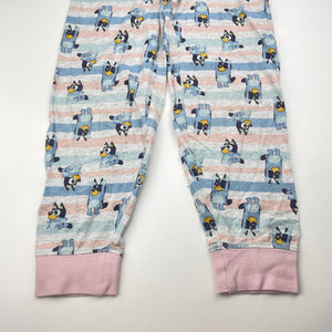 Girls Bluey, cotton pyjama pants / bottoms, FUC, size 6,  