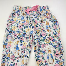 Load image into Gallery viewer, Girls Peter Alexander, Peter Rabbit lightweight cotton pyjama pants, EUC, size 3,  