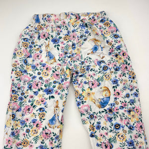 Girls Peter Alexander, Peter Rabbit lightweight cotton pyjama pants, EUC, size 3,  