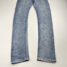 Load image into Gallery viewer, Boys Riders Jnr, slim-jim soft feel stretch knit denim jeans, adjustable, Inside leg: 64cm, GUC, size 8,  