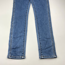 Load image into Gallery viewer, Boys Sudo X Riders by Lee, stretch denim jeans, W: 34.5cm across, Inside leg: 63.5cm, GUC, size 12,  