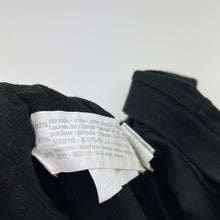 Load image into Gallery viewer, Girls Zara, black stretchy casual pants, elasticated, Inside leg: 57.5cm, GUC, size 10,  