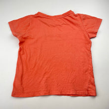 Load image into Gallery viewer, Girls Seed, embroidered cotton tee / top, wash fade, FUC, size 4,  