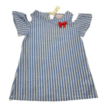 Load image into Gallery viewer, Girls Candy Thredz, lightweight cotton dress, mark front hem, FUC, size 2-3, L: 48cm