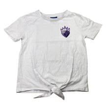 Load image into Gallery viewer, Girls Disney, Descendants cotton tie front tee / top, EUC, size 10,  