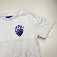Load image into Gallery viewer, Girls Disney, Descendants cotton tie front tee / top, EUC, size 10,  