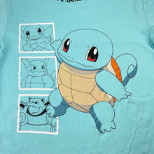 Load image into Gallery viewer, Boys Nintendo, POKEMON Squirtle cotton tee / top, mark back neck, FUC, size 8,  