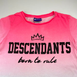 Girls Disney, Descendants cotton tee / top, FUC, size 8,  