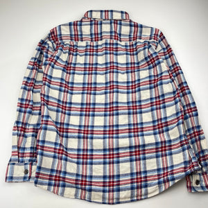 Boys Uniqlo, brushed cotton long sleeve shirt, GUC, size 11-12,  