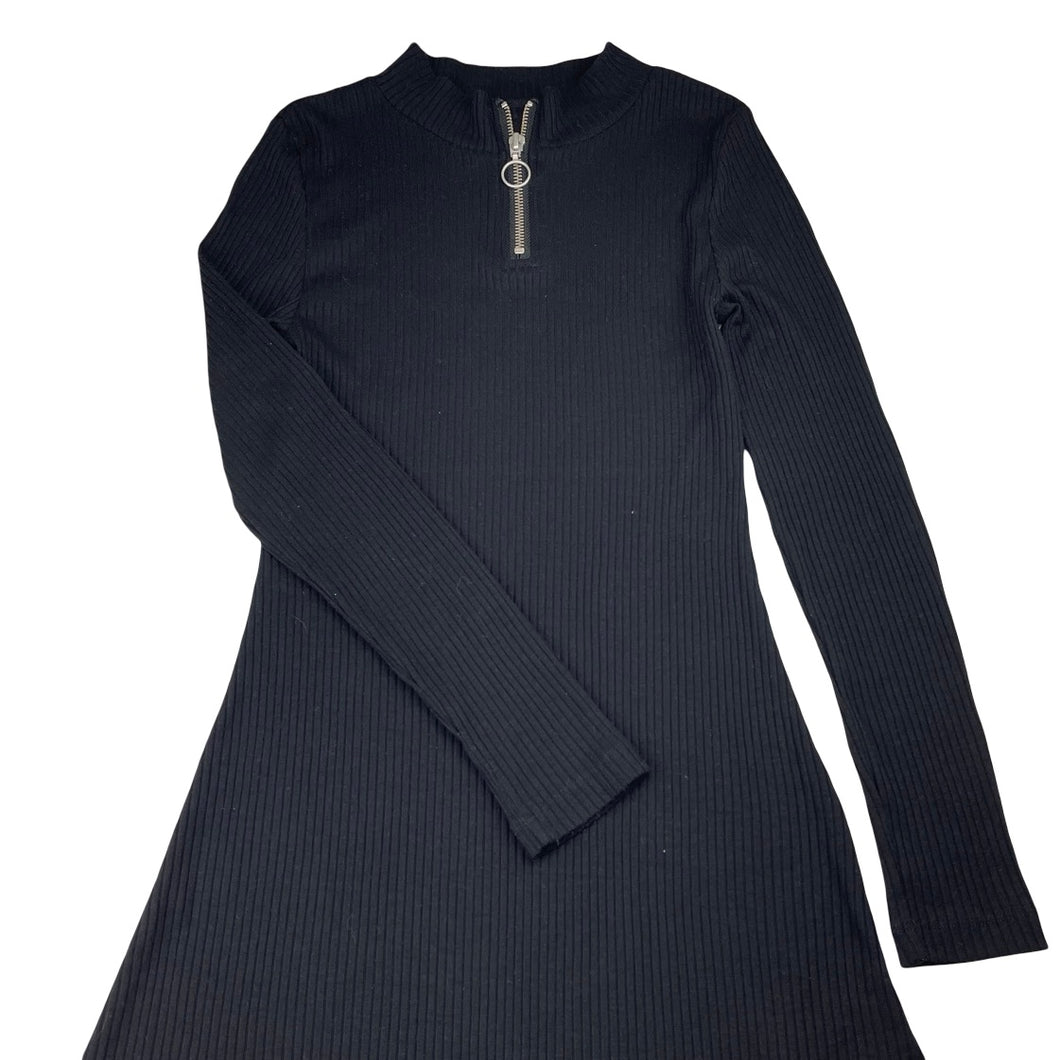 Girls Seed, ribbed lightweight long sleeve dress, GUC, size 10, L: 72cm