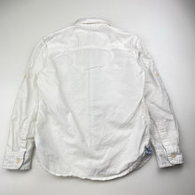 Load image into Gallery viewer, Boys US Polo Assn, white cotton shirt, Sz: XS, armpit to armpit: 34cm, shoulder to cuff: 40cm, FUC, size 5-6,  