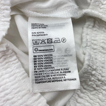 Load image into Gallery viewer, Girls H&amp;M, white viscose summer top, EUC, size 9,  