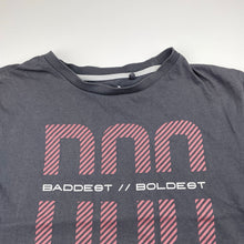 Load image into Gallery viewer, Boys Bad Boy, grey cotton tee / top, FUC, size 12,  