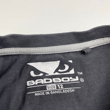 Load image into Gallery viewer, Boys Bad Boy, grey cotton tee / top, FUC, size 12,  