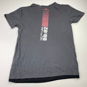 Boys Bad Boy, grey cotton tee / top, FUC, size 12,  