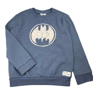 Boys DC Comics, Batman fleece lined sweater / jumper, FUC, size 8,  