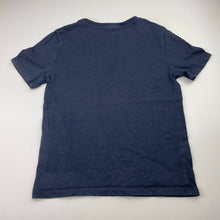 Load image into Gallery viewer, Boys Tommy Hilfiger, navy cotton tee / top, wash fade, FUC, size 6-7,  