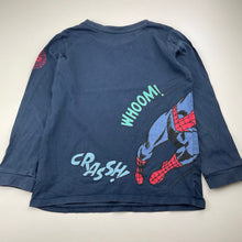 Load image into Gallery viewer, Boys Marvel, Spiderman cotton long sleeve tee / top, FUC, size 8,  