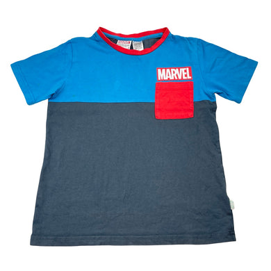 Boys Peter Alexander, Marvel cotton pyjama tee / top, FUC, size 8,  