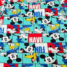 Load image into Gallery viewer, Boys soft feel, tee / top, Mickey Mouse &amp; Pluto, no labels, armpit to armpit: 40cm, EUC, size 7-8,  